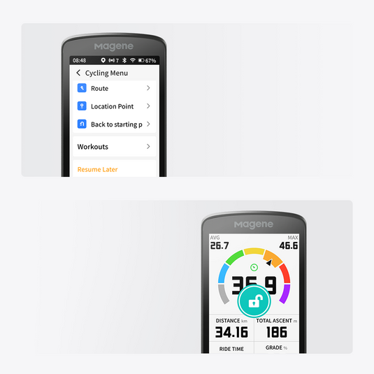 Magene C706 Smart GPS Cycling Computer