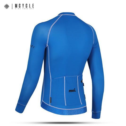 MCYCLE Men’s Long Sleeve Cycling Jersey – UV50+ Breathable Performance Pro Fit MY341