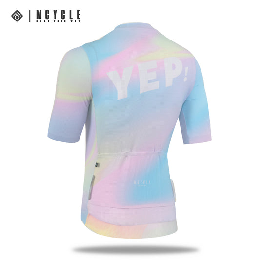 Mcycle Women's Performance Cycling Jersey - YEP Edition | Bamboo Charcoal Infused & UPF 50+  MY239W
