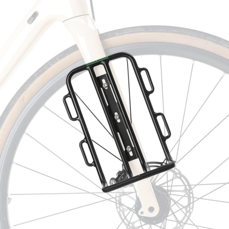 Fork Bike Rack ROCKBROS Aluminum Alloy Front Fork Bike Rack Touring Carrier 332100100 ...