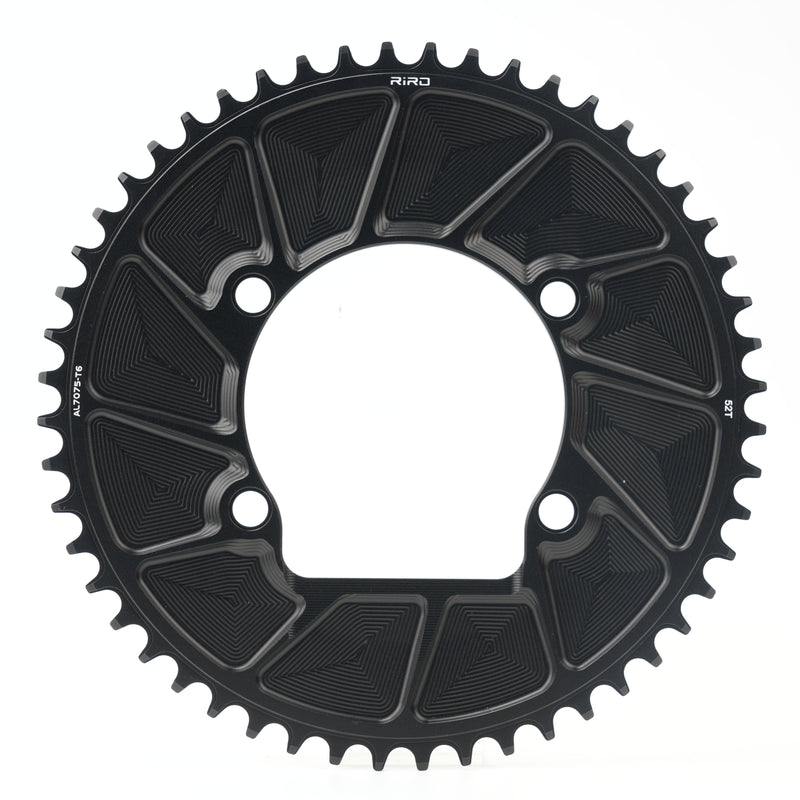 Load image into Gallery viewer, Riro RXS 110BCD Single Chainrings 58 56 54 54 52 T

