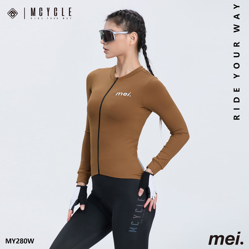 Load image into Gallery viewer, Mcycle Women&#39;s Thermal Long Sleeve Jersey MY253W
