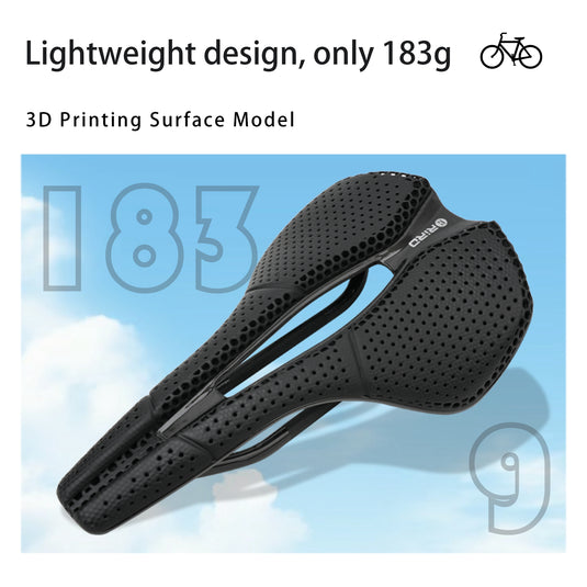 Riro Carbon Fiber Saddle 3D Printing Cycling Seat SD5