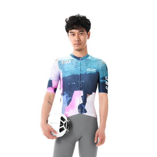 GRC Unisex Chroma Trace Technical Aero Cycling Jersey 1454