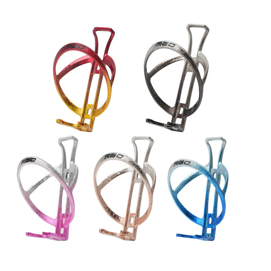 RGO Bike Bottle Cage, Ultralight PVD Vacuum Electroplating Water Bottle Holder, PC‑Fiberglass