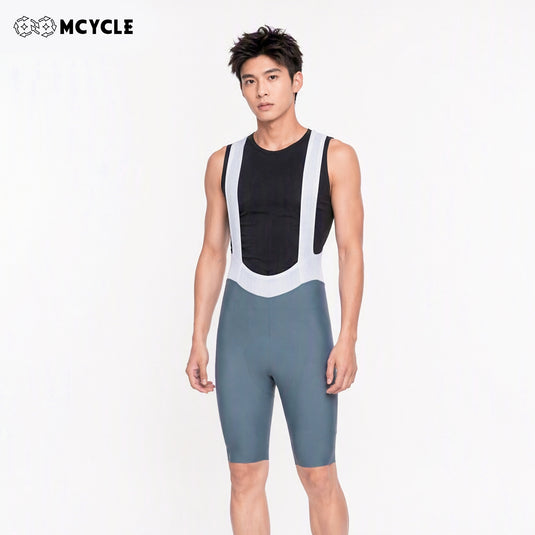 Mcycle Men's High‑Compression Road Cycling Bib Shorts MK109