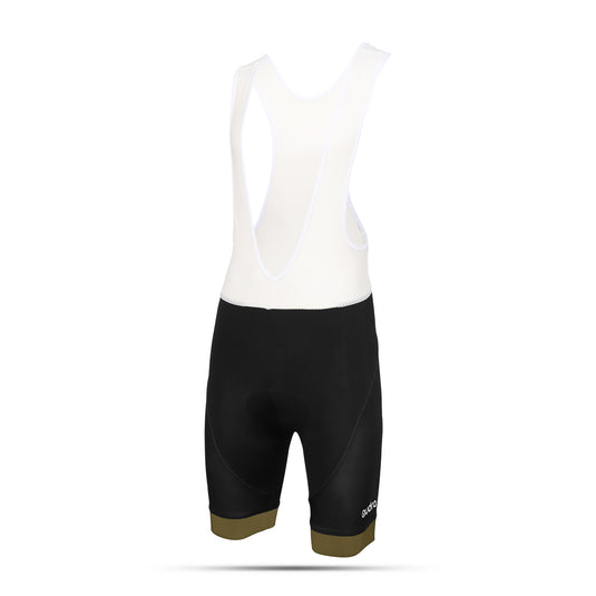 Qudra Cycling Jersey and Bib Tights Top with Short Pants Brown 060