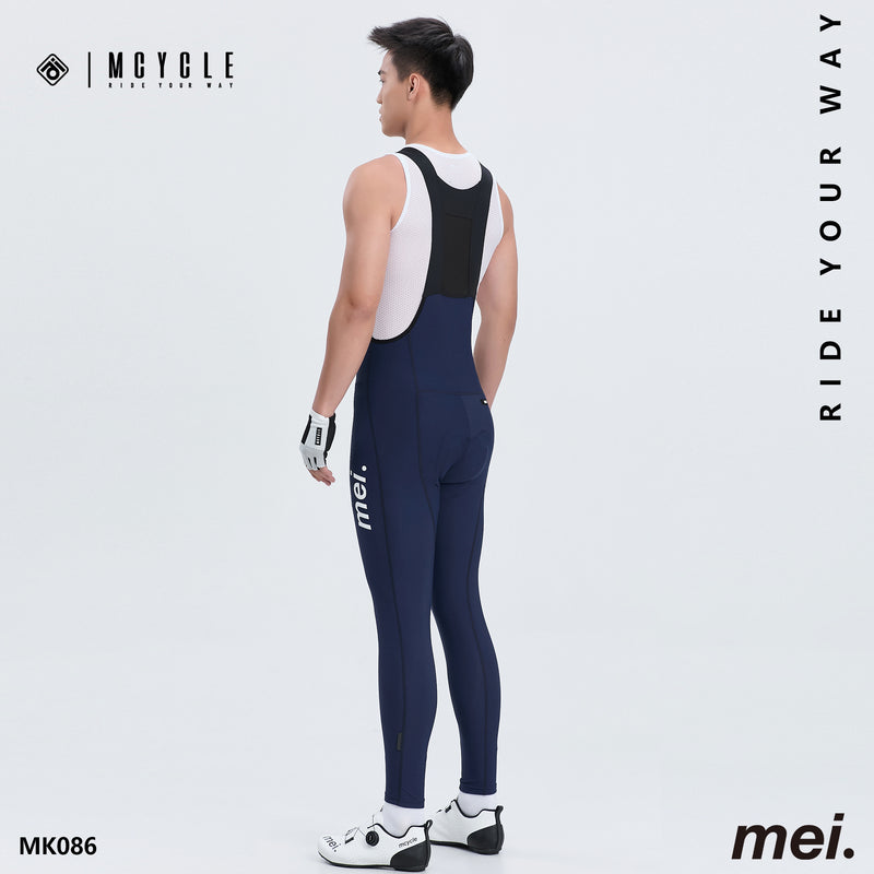 Load image into Gallery viewer, Mcycle Men&#39;s Cycling Thermal Bib Tight with Pocket MK086

