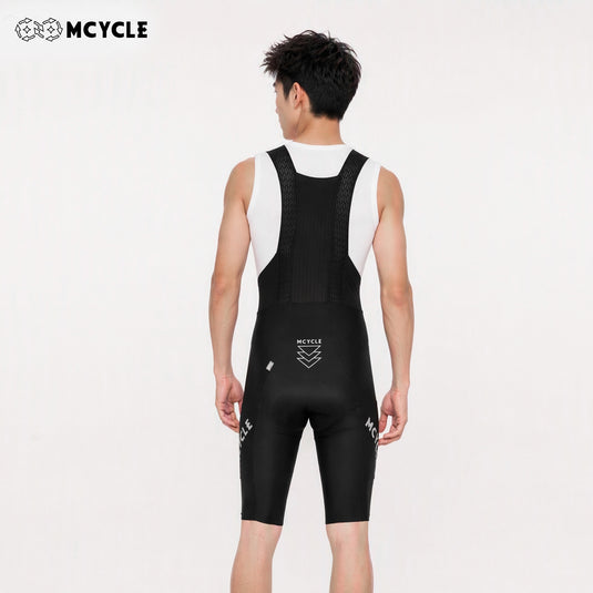 Mcycle Men's High‑Compression Road Cycling Bib Shorts MK109