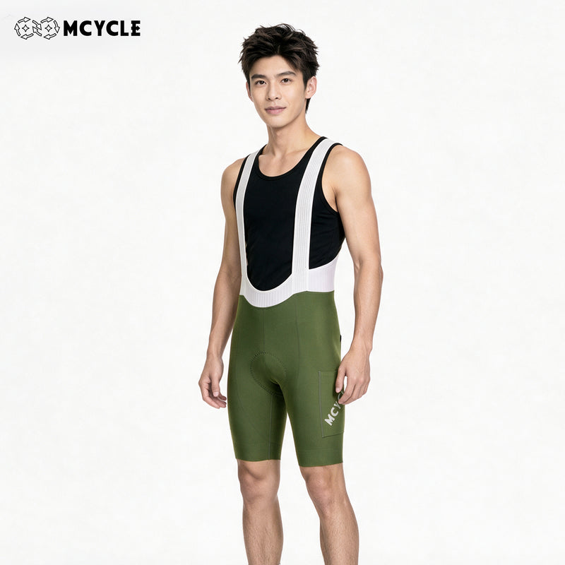 Load image into Gallery viewer, Mcycle Men's High‑Compression Road Cycling Bib Shorts MK109
