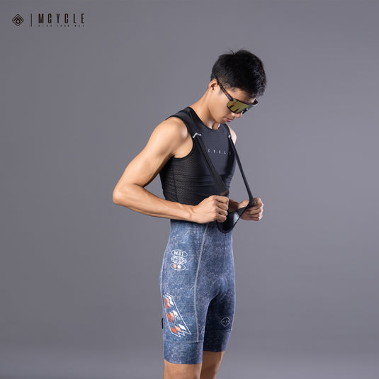 Mcycle Men's Pro Elite Cycling Bib Shorts | MK103 Series