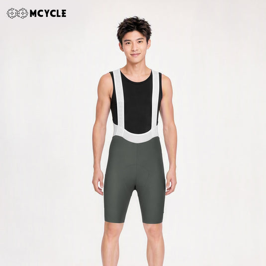Mcycle Men's High‑Compression Road Cycling Bib Shorts MK109