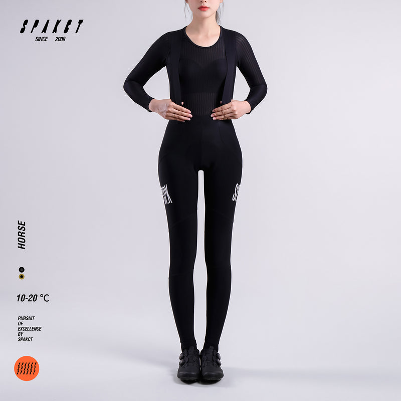 Load image into Gallery viewer, Spakct Junma Women's Fleece-lined Cycling Bib Tights  10-20℃ YC222011
