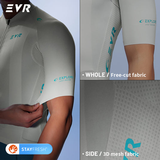 EVR Explore Series Men's Short Sleeve Cycling Jersey 2512