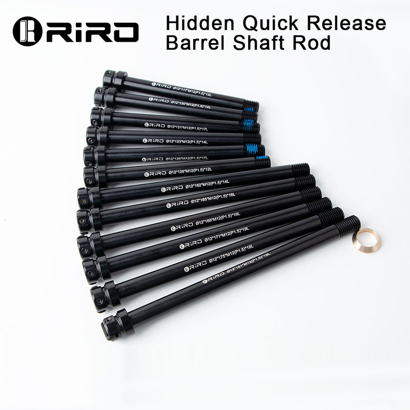 Load image into Gallery viewer, Riro Universal Bicycle Thru-Axle Diameter 12 mm thread distance M1.5
