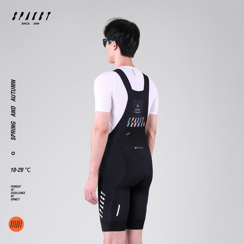 Load image into Gallery viewer, Spakct Fuzzing Waistband 10-20℃ Men Cycling Bib Shorts YC212010
