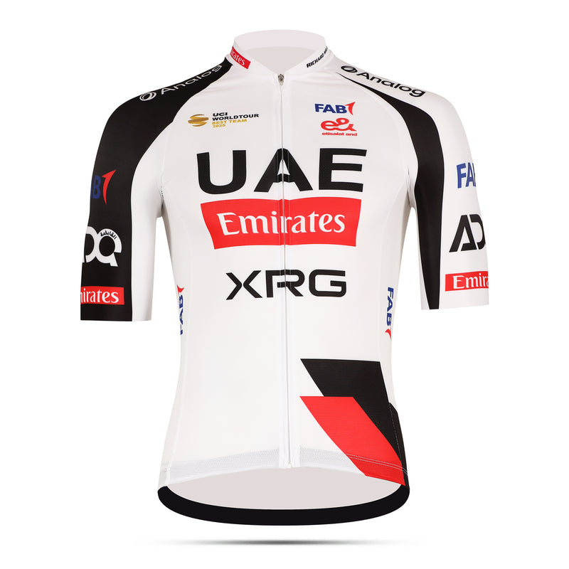 Load image into Gallery viewer, Team UAE Emirates Jersey and Bib Tights Unisex
