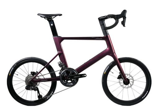 Java CL-CB Carbon Mini Velo Road Bike with LTWOO ER7 E-shifter