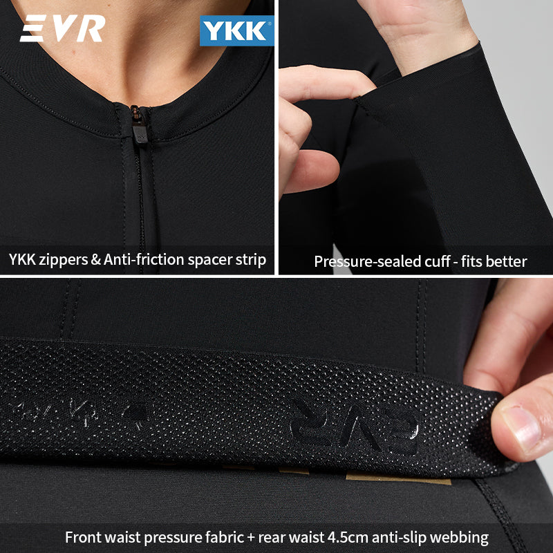 Load image into Gallery viewer, EVR TECH Ⅱ Women's Long Sleeve Cycling Jersey 2626
