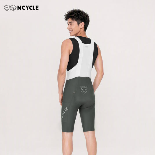 Mcycle Men's High‑Compression Road Cycling Bib Shorts MK109