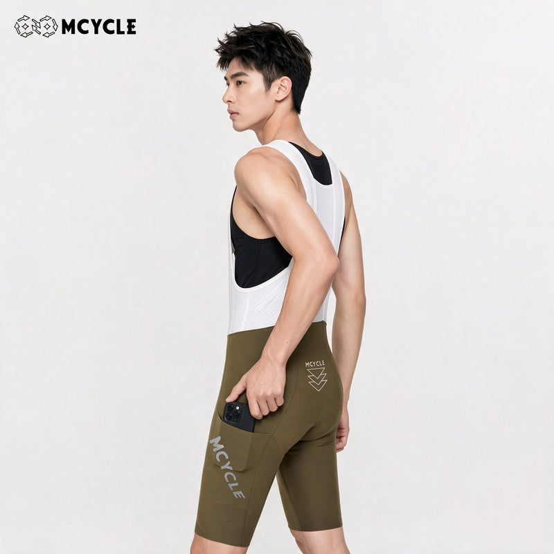 Load image into Gallery viewer, Mcycle Men's High‑Compression Road Cycling Bib Shorts MK109
