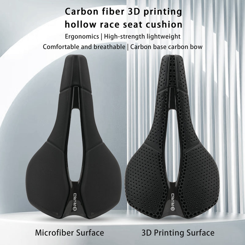 Load image into Gallery viewer, Riro Carbon Fiber Saddle 3D Printing Cycling Seat SD5
