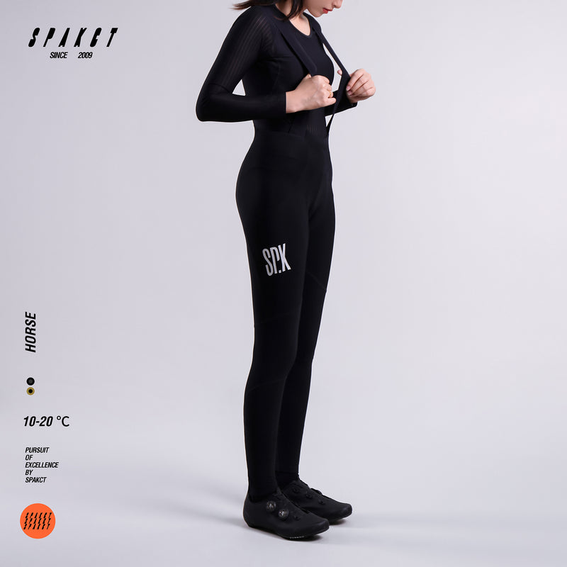 Load image into Gallery viewer, Spakct Junma Women's Fleece-lined Cycling Bib Tights  10-20℃ YC222011
