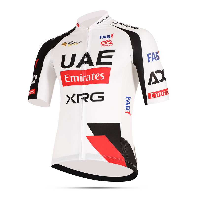 Load image into Gallery viewer, Team UAE Emirates Jersey and Bib Tights Unisex
