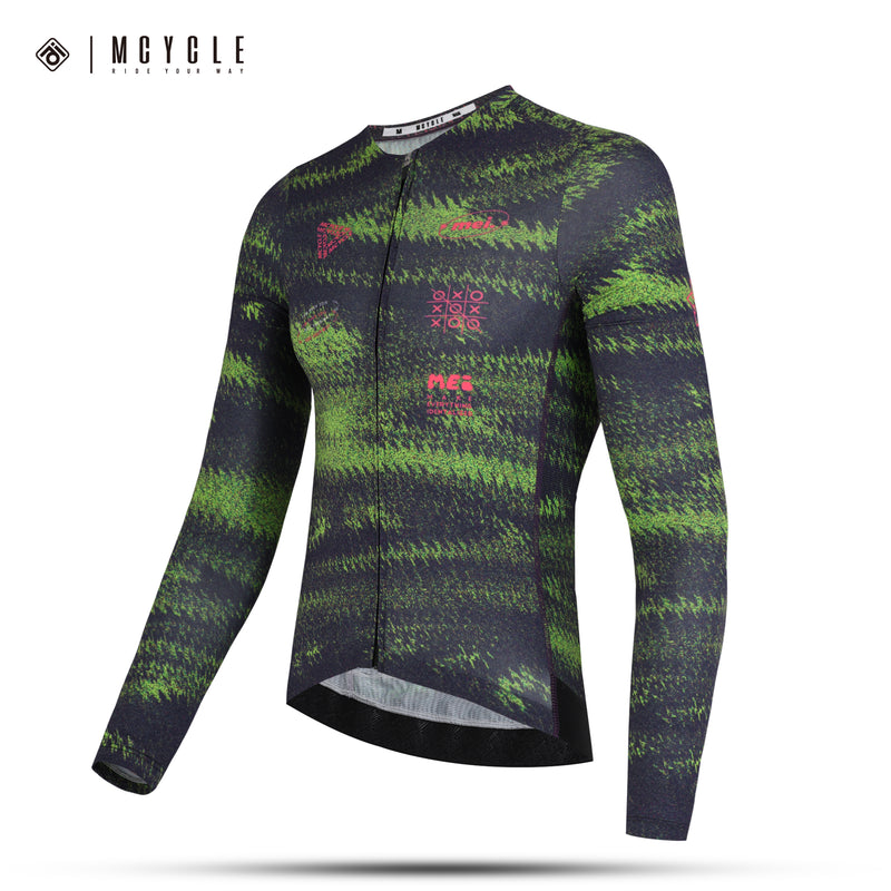Load image into Gallery viewer, Mcycle Men's Pro Long Sleeve Cycling Jersey MY337

