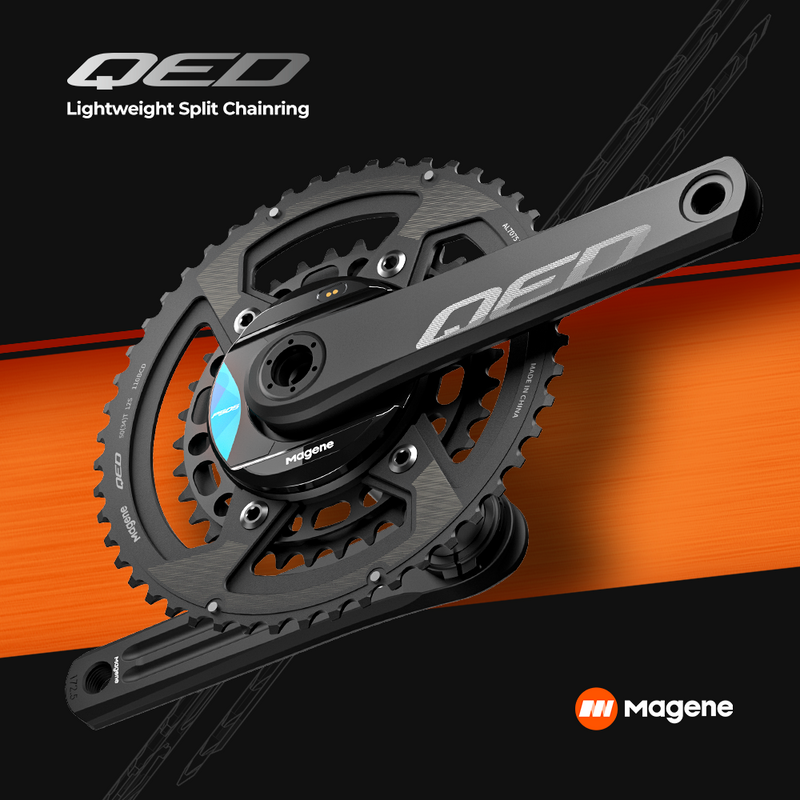 Load image into Gallery viewer, Magene QED Lightweight BCD110 Split Chainring
