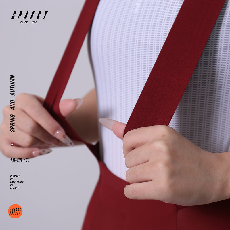 Load image into Gallery viewer, Spakct Chunqiu Women's Fleece-lined Cycling Bib Shorts  10-20℃ YC212012
