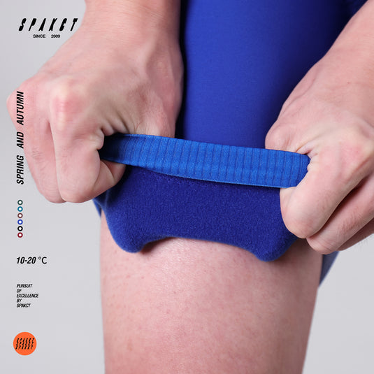 Spakct Spring/Autumn Men's Fleece-lined Cycling Bib Shorts  10-20℃ YC212010