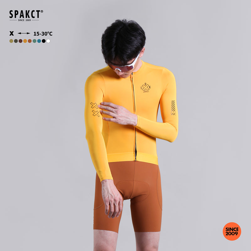 Load image into Gallery viewer, Spakct SPK X Pro Man Long Sleeve Cycling Jersey 20-35℃ YB211084

