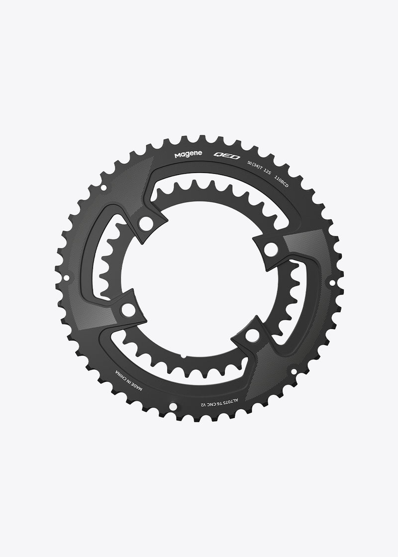 Load image into Gallery viewer, Magene TEO P515 Power Meter Carbon Crankset
