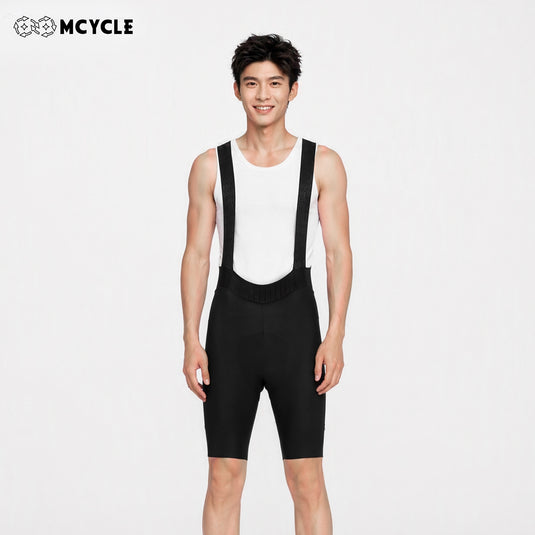 Mcycle Men's High‑Compression Road Cycling Bib Shorts MK109