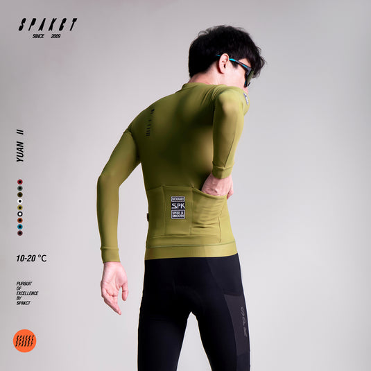 Spakct Far II Men's Thermal Long-sleeve Cycling Jacket 10-20℃ YB212013