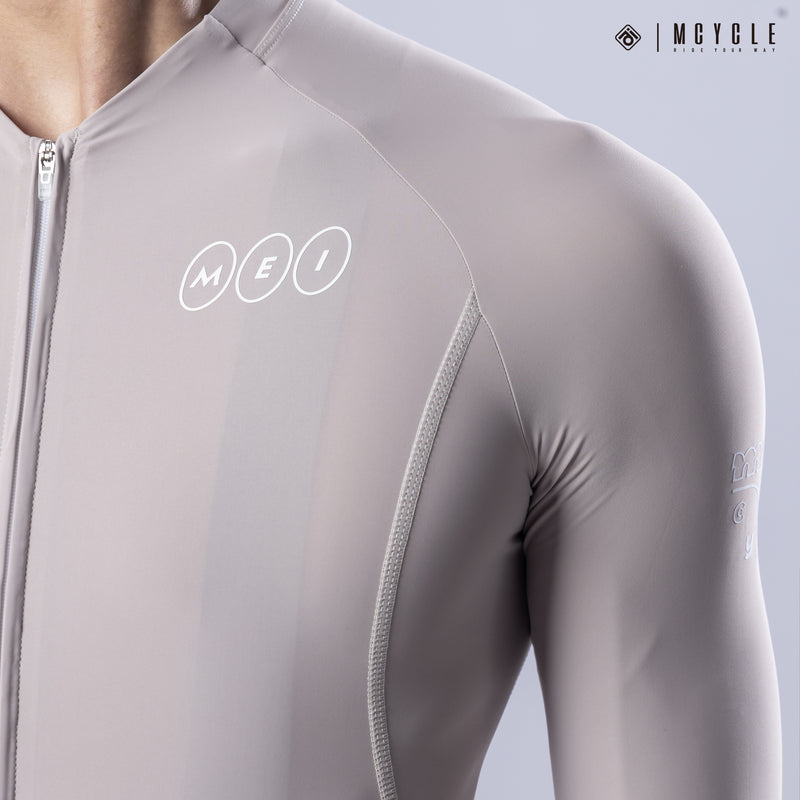 Load image into Gallery viewer, Mcycle Solid Color Men&#39;s Long Sleeve Cycling Jersey Anti UV 50+ MY356
