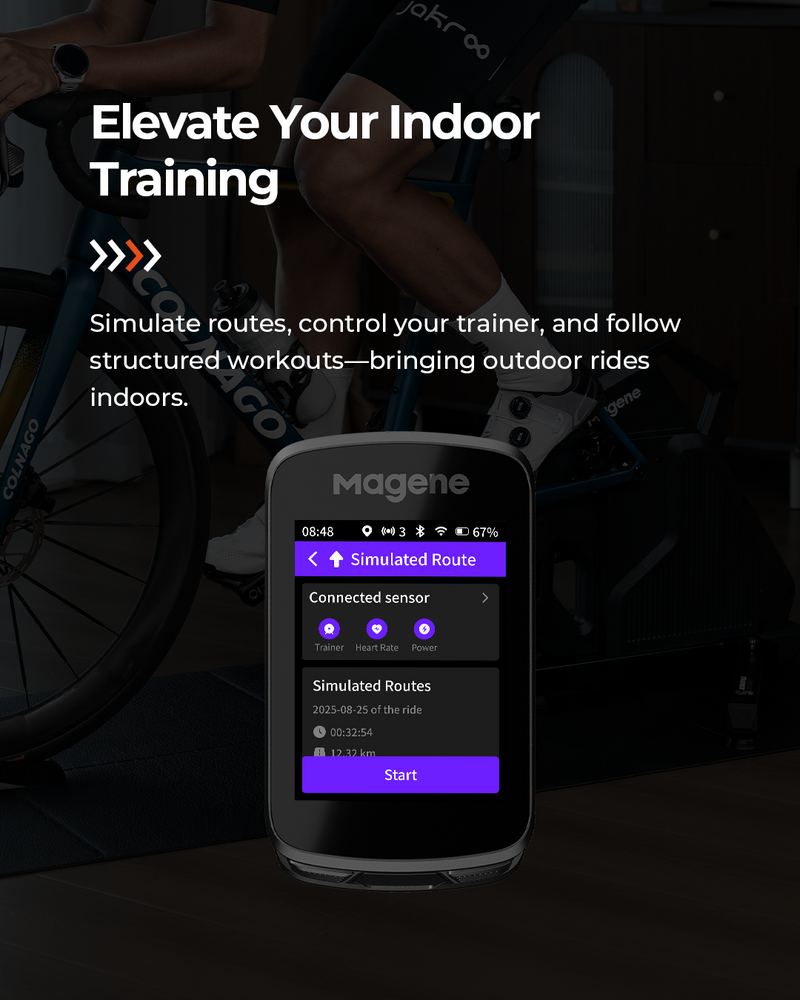 Load image into Gallery viewer, Magene C606 Pro Smart GPS Bike Computer
