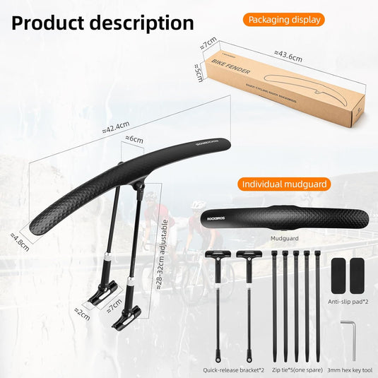 Rockbros Bicycle Mudguard Bike Fenders