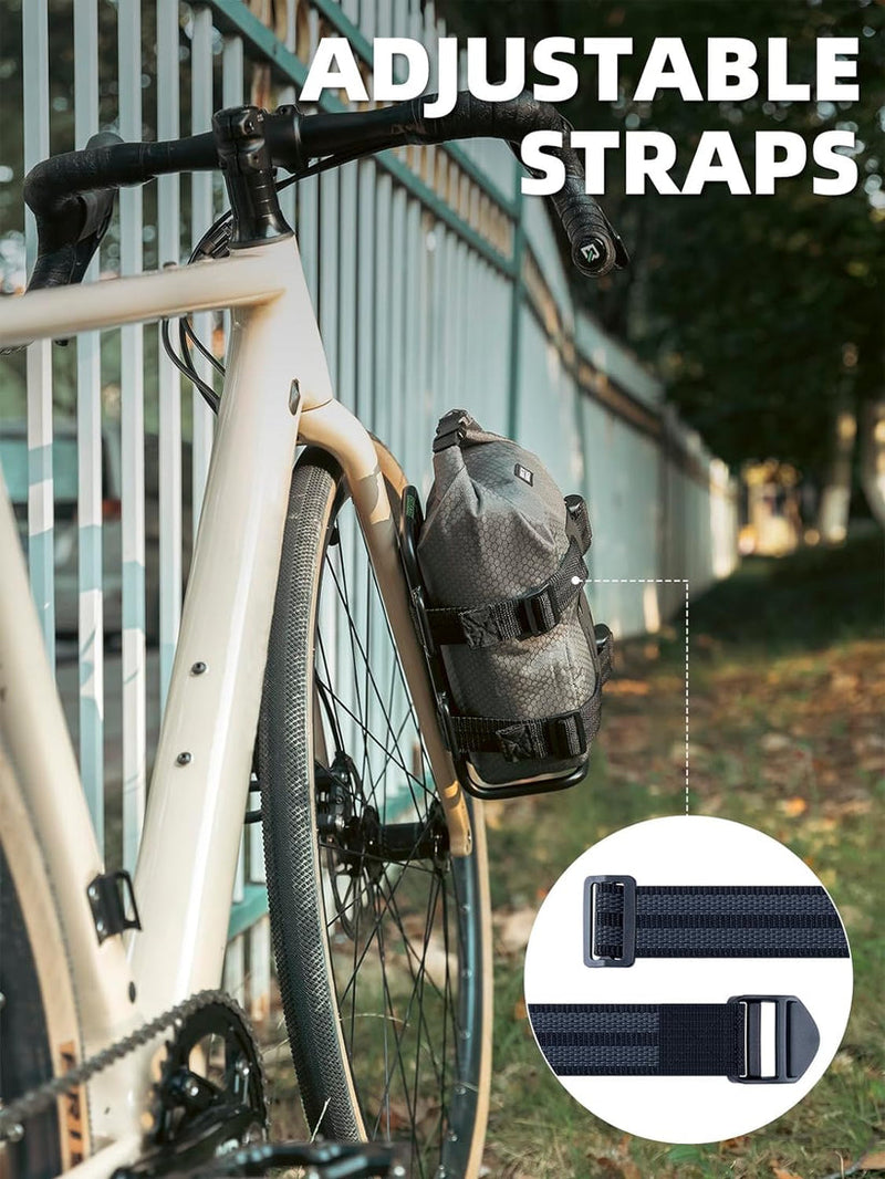 Load image into Gallery viewer, ROCKBROS Aluminum Alloy Front Fork Bike  Rack  Touring Carrier 33210010001
