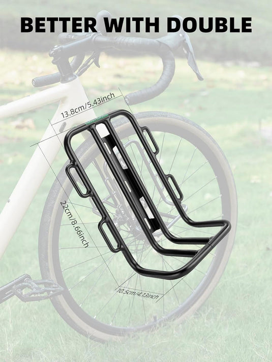 ROCKBROS Aluminum Alloy Front Fork Bike  Rack  Touring Carrier 33210010001