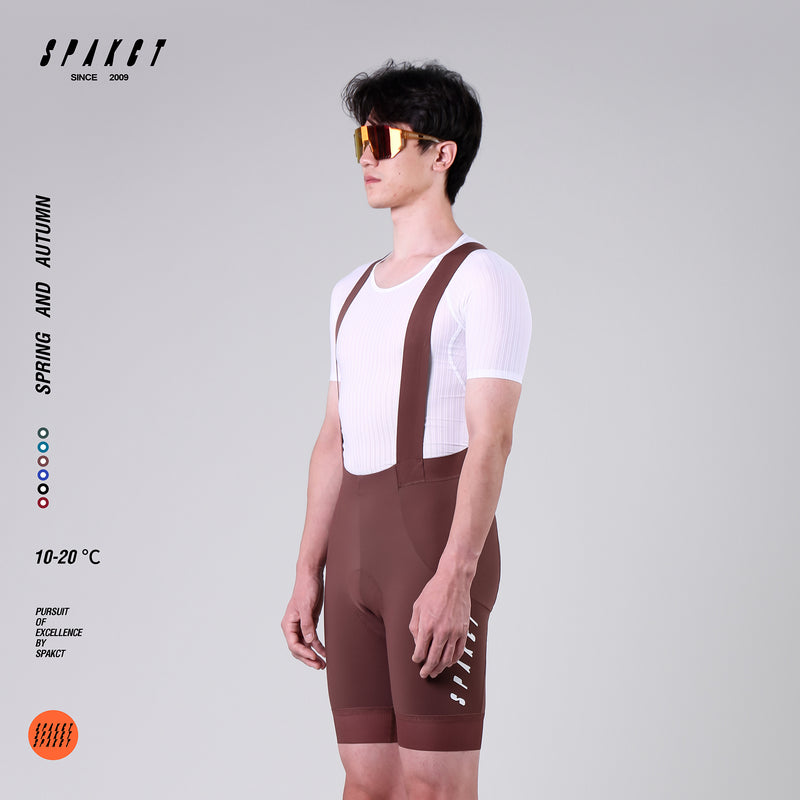 Load image into Gallery viewer, Spakct Spring/Autumn Men's Fleece-lined Cycling Bib Shorts  10-20℃ YC212010
