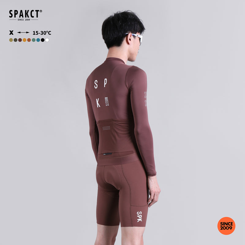 Load image into Gallery viewer, Spakct SPK X Pro Man Long Sleeve Cycling Jersey 20-35℃ YB211084
