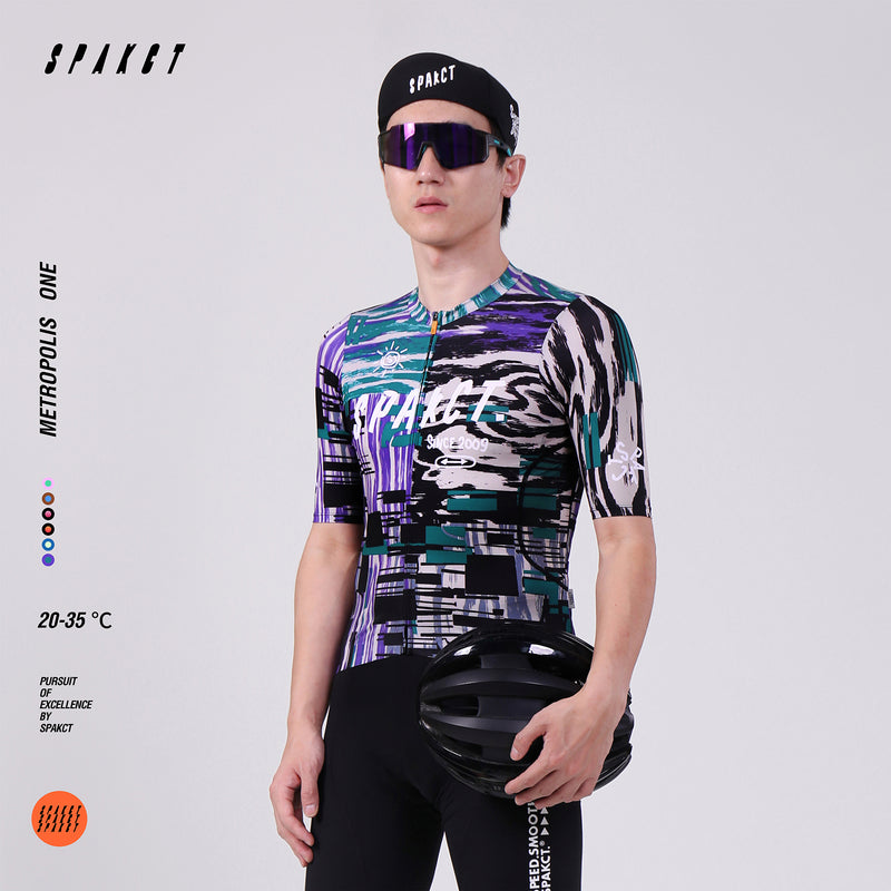 Load image into Gallery viewer, Spakct Metropolitan Pro Men's Cycling Jersey YB111132
