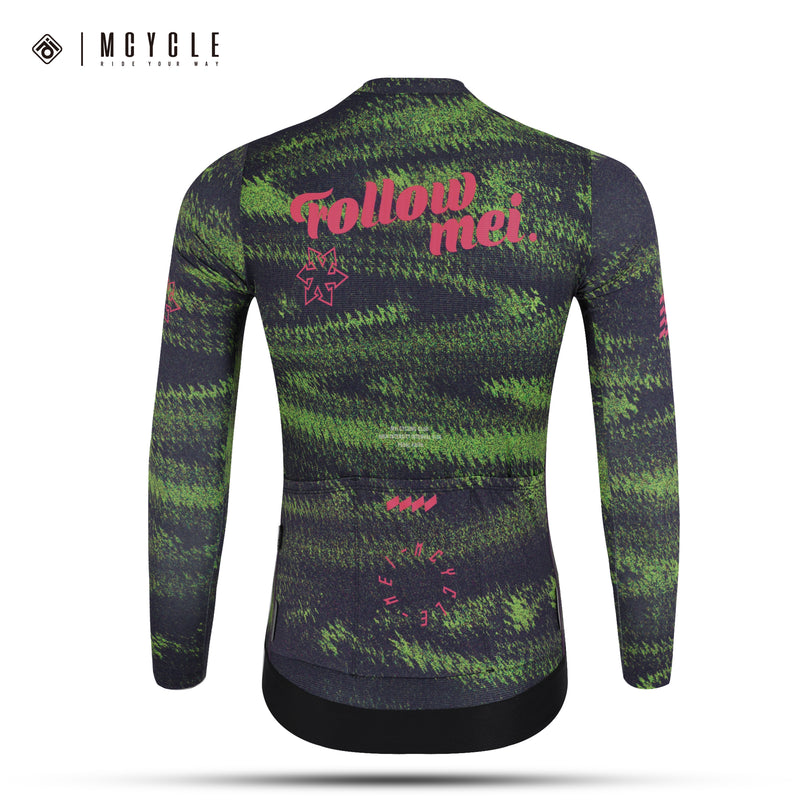 Load image into Gallery viewer, Mcycle Men's Pro Long Sleeve Cycling Jersey MY337
