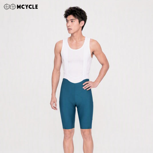Mcycle Men's High‑Compression Road Cycling Bib Shorts MK109