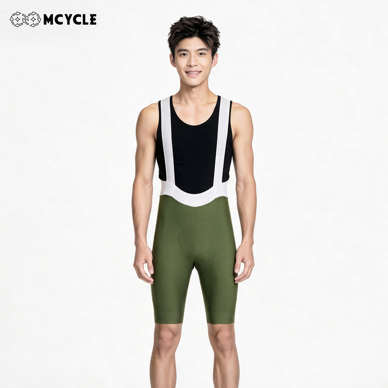 Load image into Gallery viewer, Mcycle Men's High‑Compression Road Cycling Bib Shorts MK109
