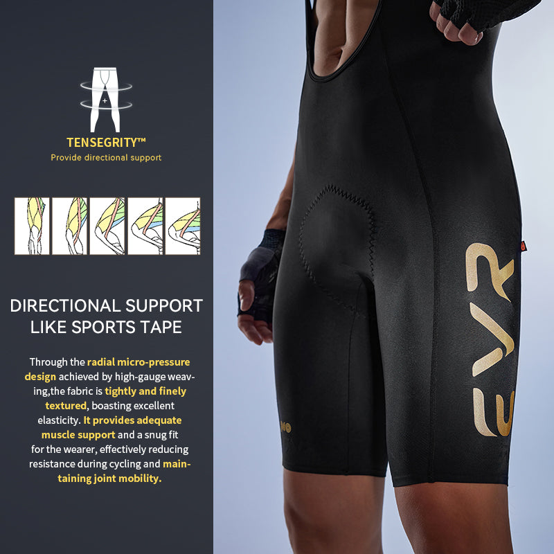 Load image into Gallery viewer, EVR PRO Cycling Bib Shorts with Elastic Interface Pads 2410
