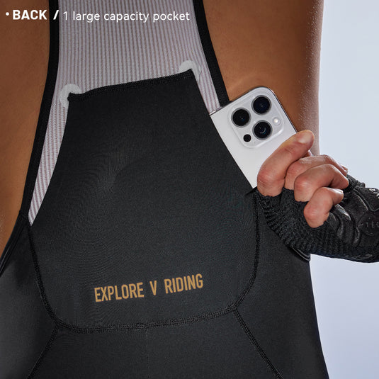 EVR PRO Cycling Bib Shorts with Elastic Interface Pads 2410