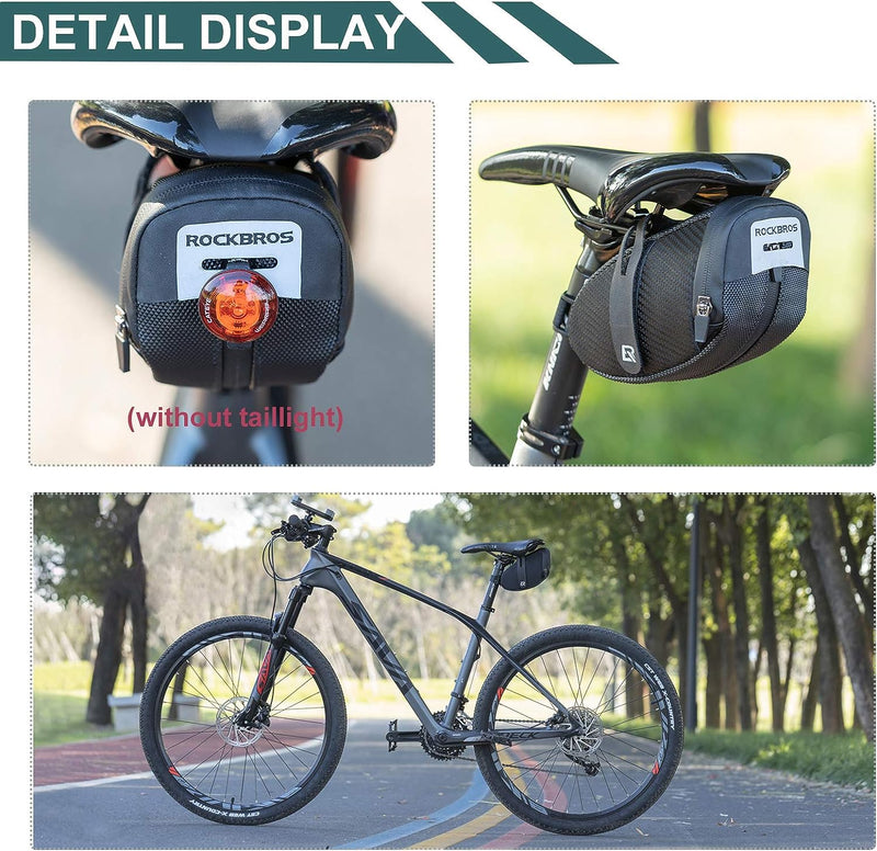 Load image into Gallery viewer, ROCKBROS Bicycle Back Seat Saddle Tail Bags Waterproof Frame Bag B74

